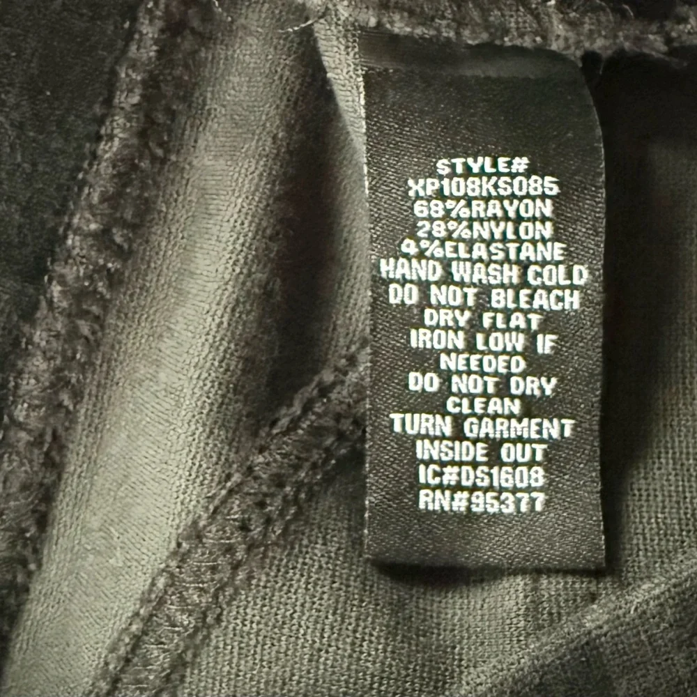 ANTHRO x SANCTUARY 25” waist Grey and Black Plaid Grease Legging pant Size Small - Picture 12 of 14